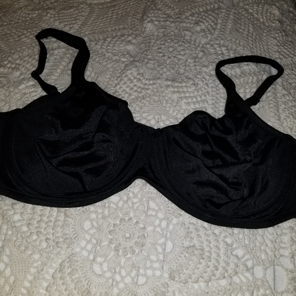 Black Dominique bra